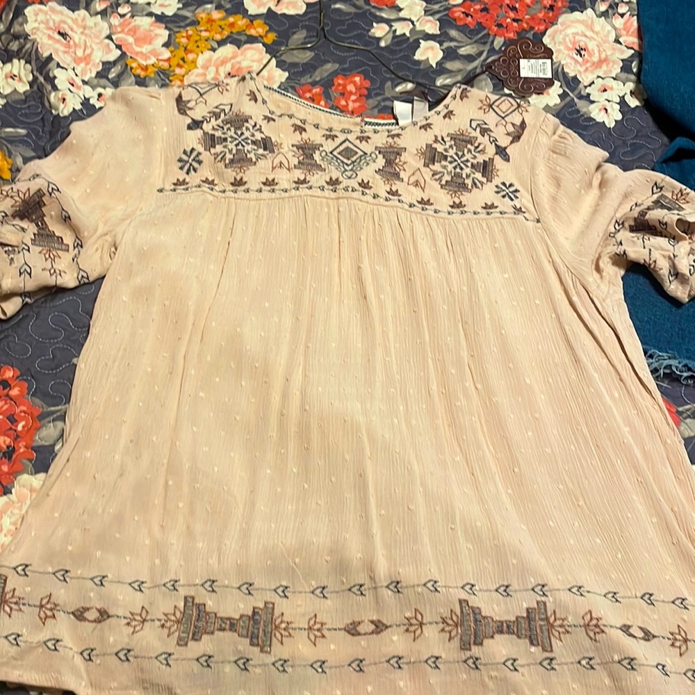 A cute blush pink top